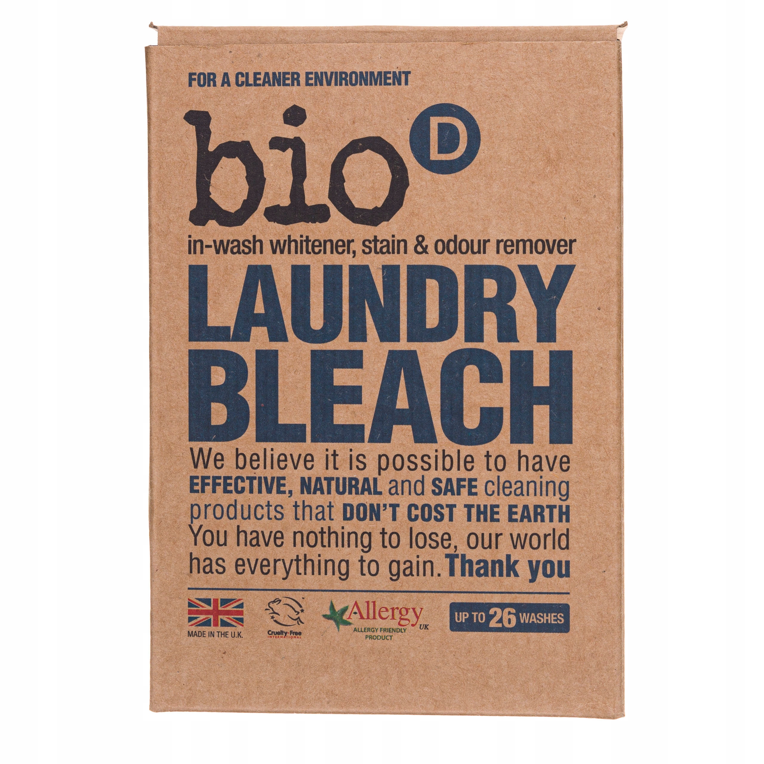 

Bio-D Laundry Bleach, 400g odplamiacz wybielacz