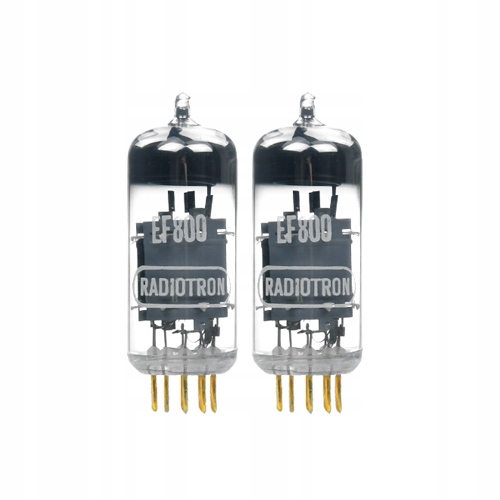 EF800 EF860, ~EF80 Radiotron Gold Nos pentoda 2 ks vybraný pár