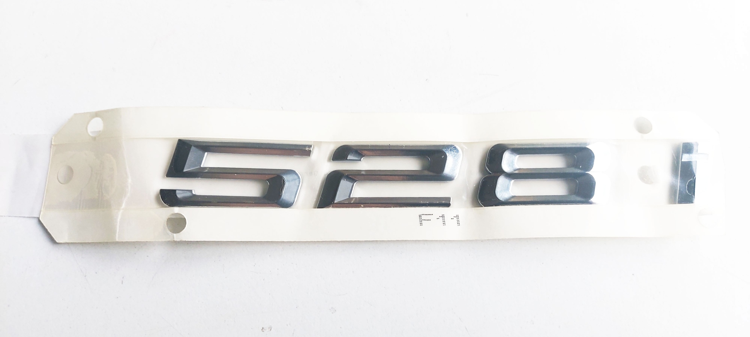 OE NAPIS EMBLEMAT 528i 528 i CHROM BMW F11