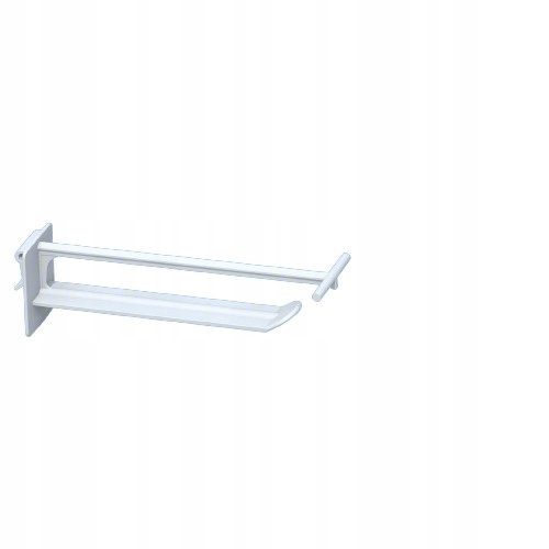 Hak plastikowy uniwersalny szeroki z wysięgnikiem 210 mm