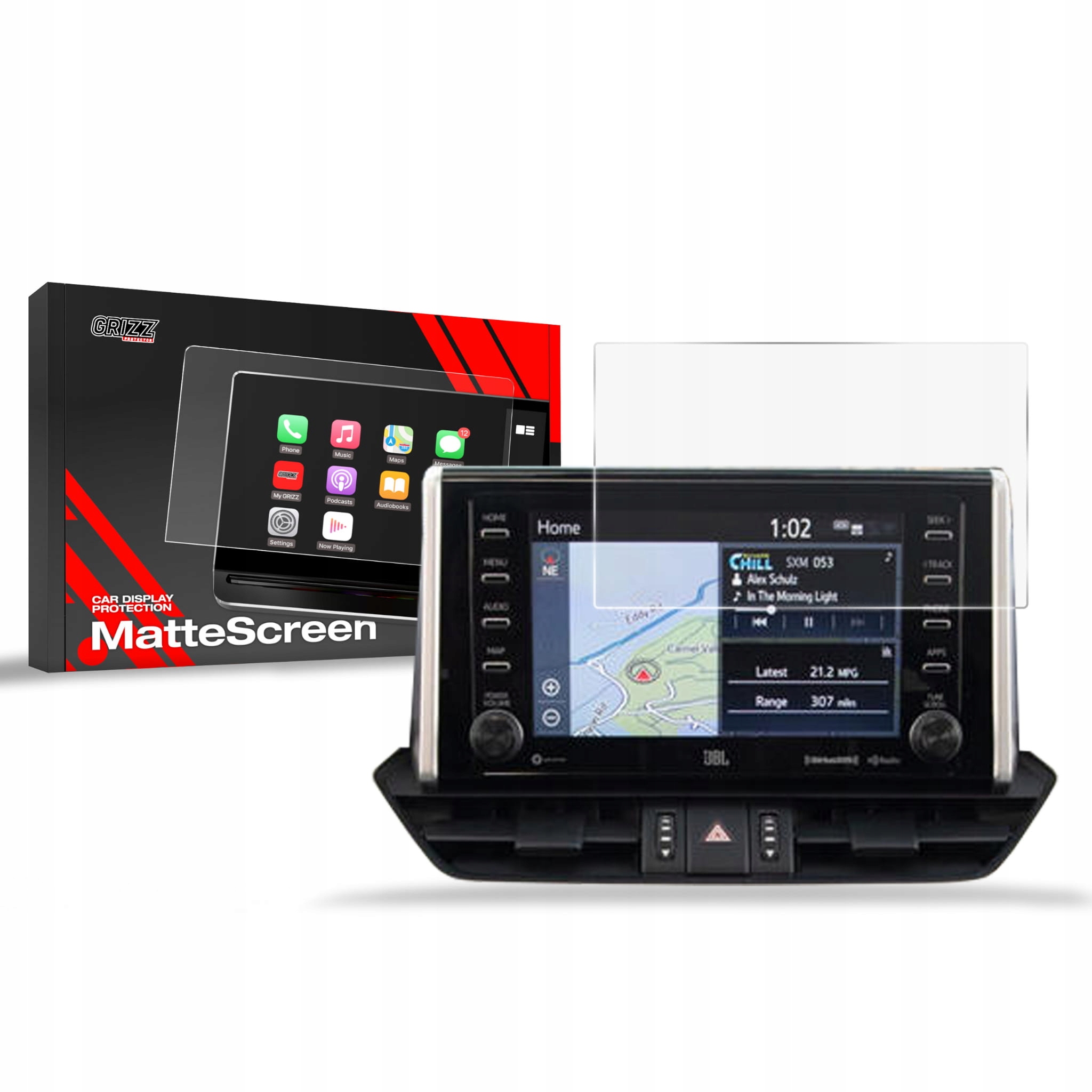 Folia matowa Grizz do Toyota RAV-4 (2019-2024)