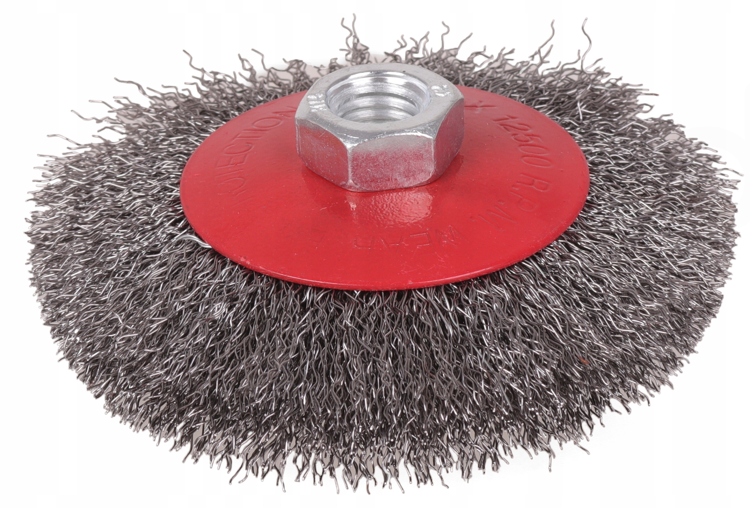 SZCZOTKA DRUCIANA TARCZOWA DRUT STALOWY 100mm M14 Marka Condor