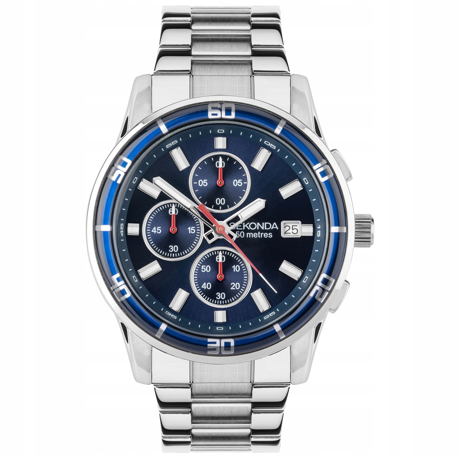 Pánské Hodinky Sekonda 30207 stříbrné