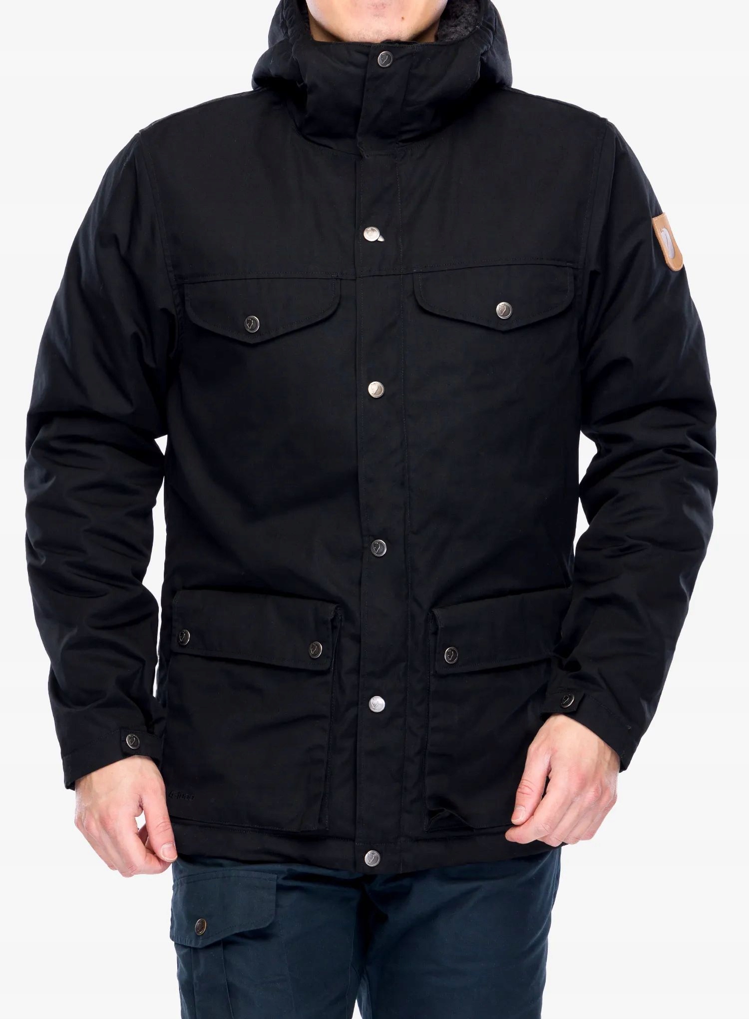 Zimní bunda Fjallraven Greenland černá L