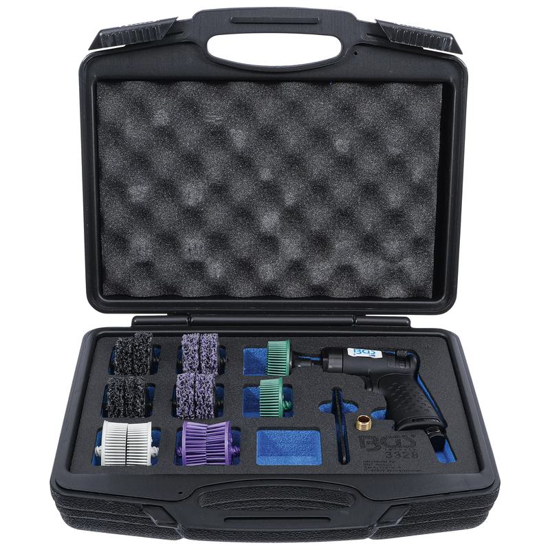 Sada kartáčových kotoučů na stlačený vzduch 17 ks, Bgs 3328