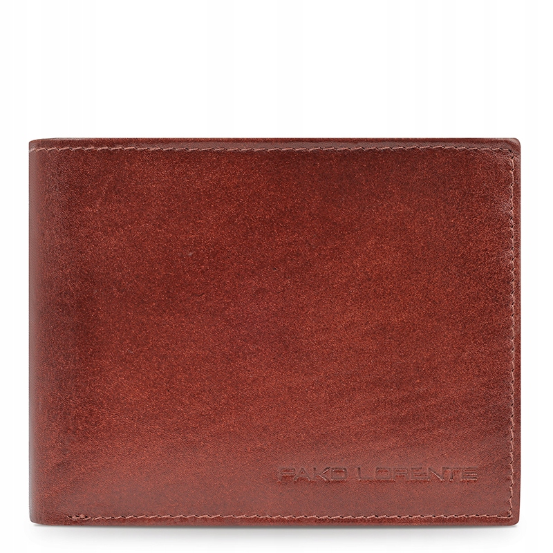 Hnědá pánská kožená peněženka s funkcí Rfid stop Pako Lorente jako dárek