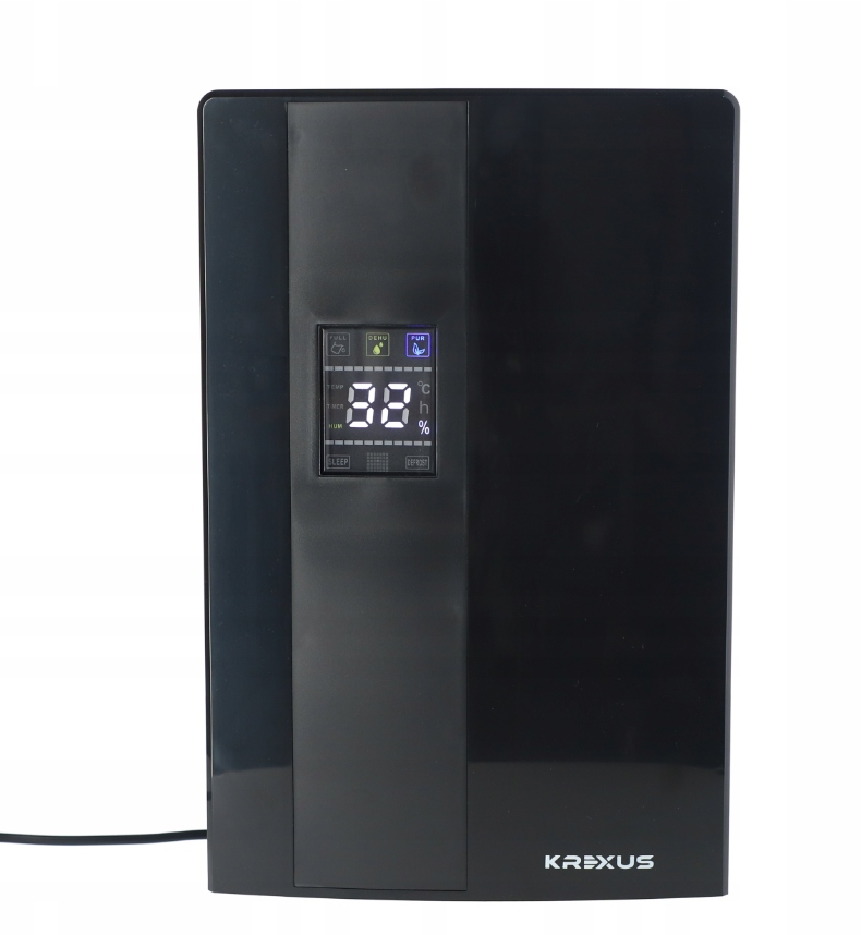 OSUSZACZ POWIETRZA POCHŁANIACZ DUŻY WILGOCI Z PILOTEM LAMPA UV KREXUS Marka bez marki
