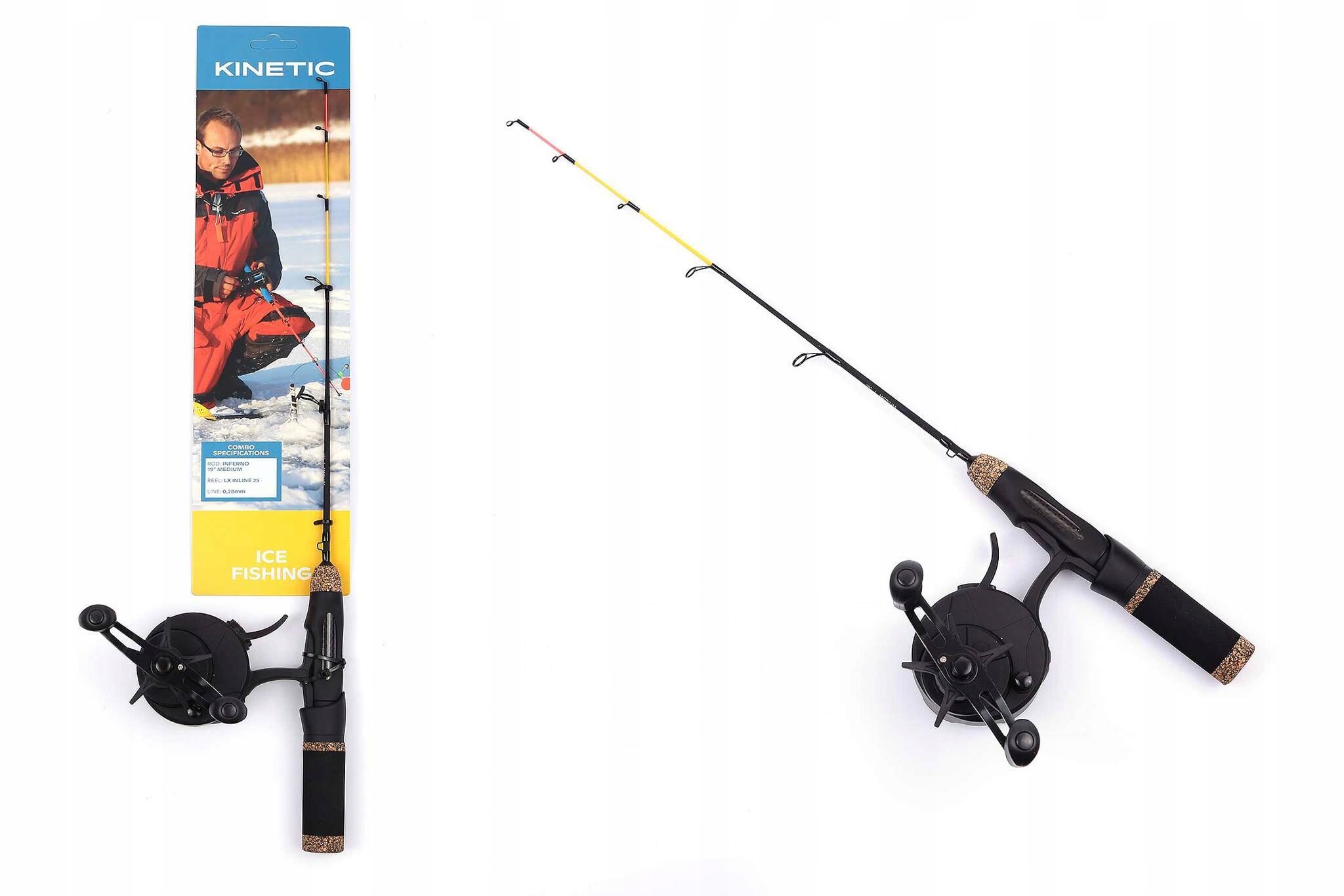 Ledový Prut S Navijákem Kinetic Inferno