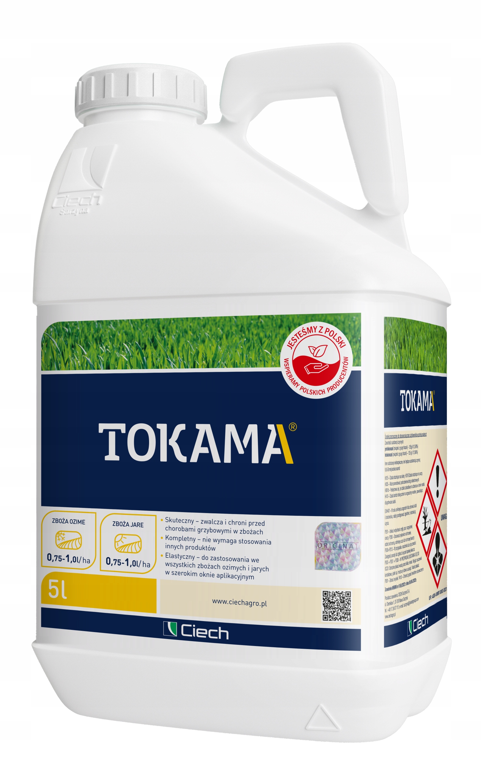 

Tokama 250 Ec 5l fungicyd na choroby zbóż