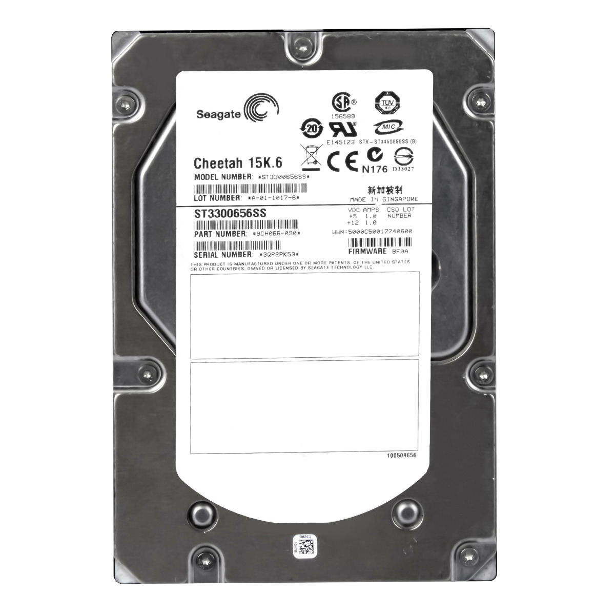 Seagate Cheetah 15K.6 300GB 15K 16MB Sas 3.5'' ST3300656SS