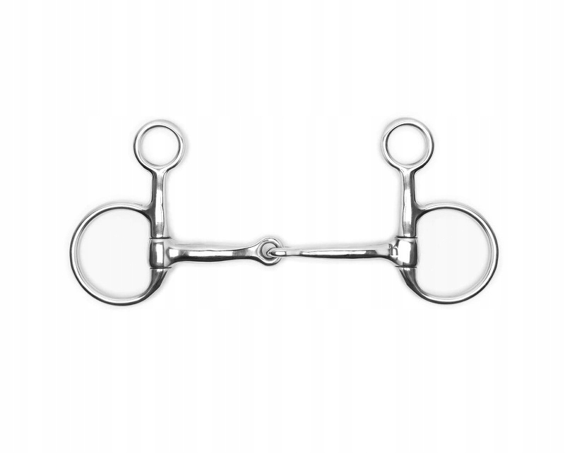 Wędzidło 1 x łamane Baucher Horze r.13,5cm