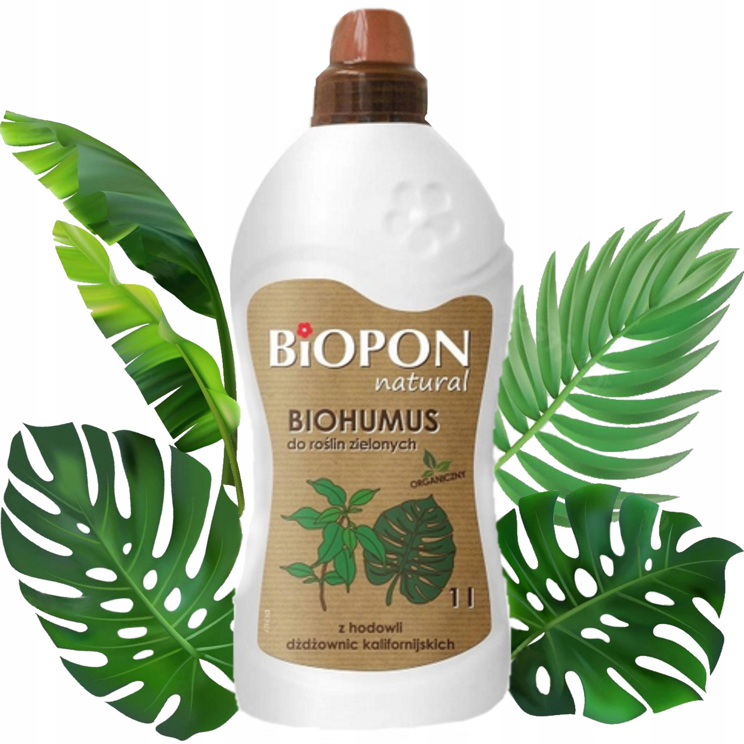 

Biopon Nawóz Płyn Biohumus Do Roślin Zielonych