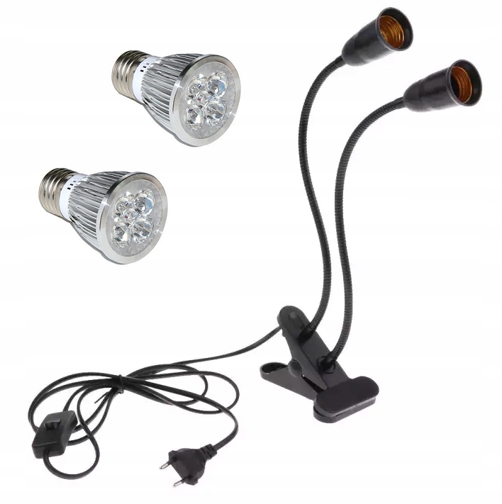 

Lampa Żarówka Led Grow Doświetlanie Roślin 2x10W