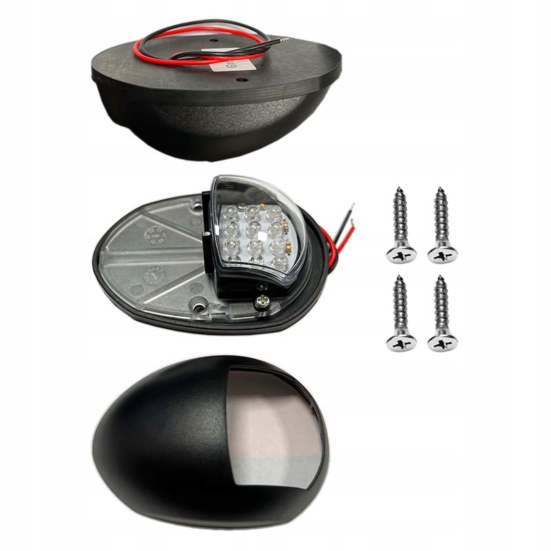 LAMPY NAWIGACYJNE LED DO JACHTU KOMPLET 2szt-02099 Moc 1 W