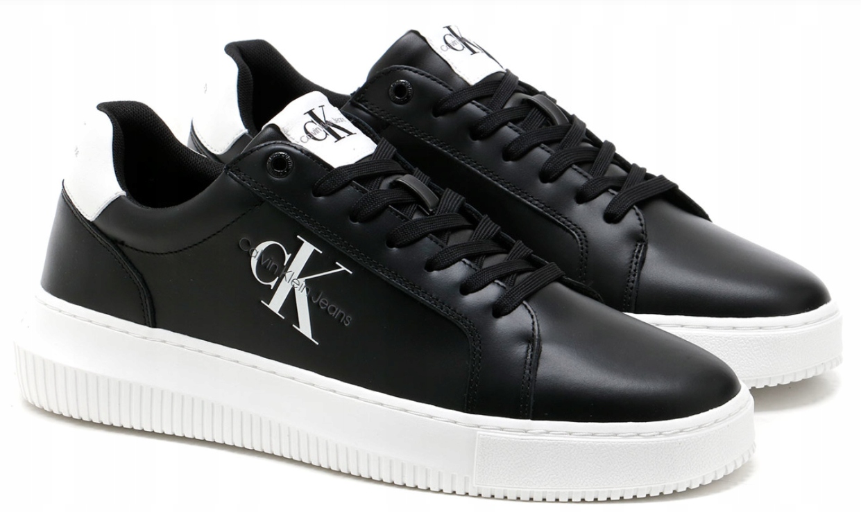 Calvin Klein Chunky Cupsole Monologo kůže vel 40