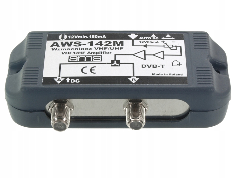Wzmacniacz Regulowany DVB-T AWS-142M 15/18 dB Marka Lechpol