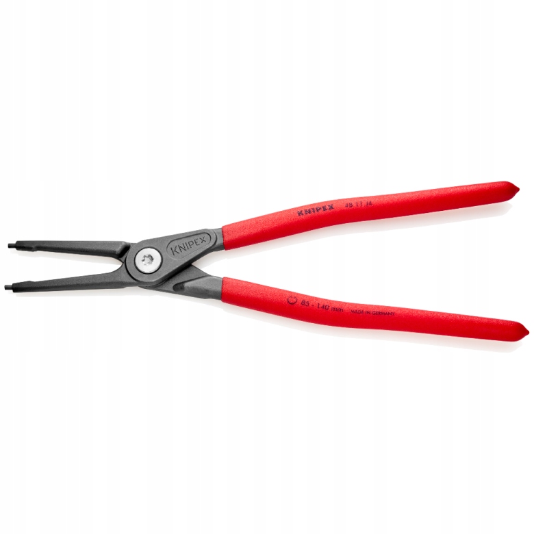Knipex 48 11 J4 Szczypce do pierścieni osadczych wewnętrznych proste 320 mm