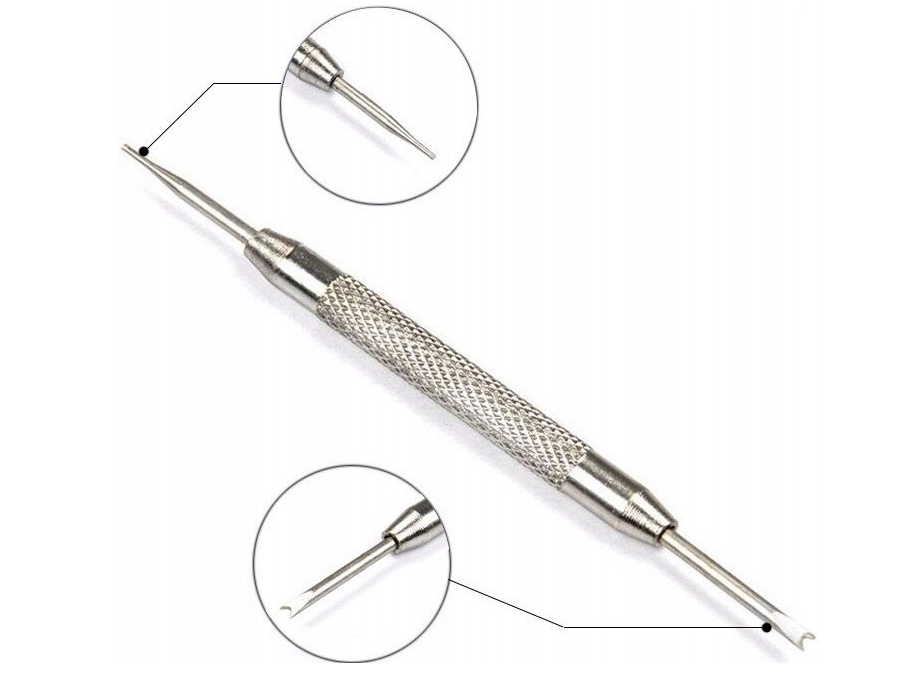 NARZĘDZIE PRZYRZĄD WYBIJAK DO WYMIANY PASKÓW TELESKOPÓW ZEGARKA SMARTWATCHA Marka bez marki