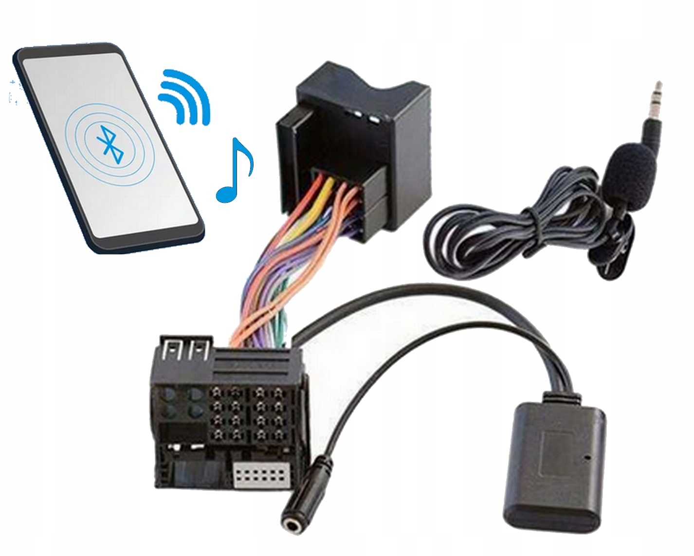 Moduł Bluetooth Do Mercedes AUDIO20/30/50+MIKROFON