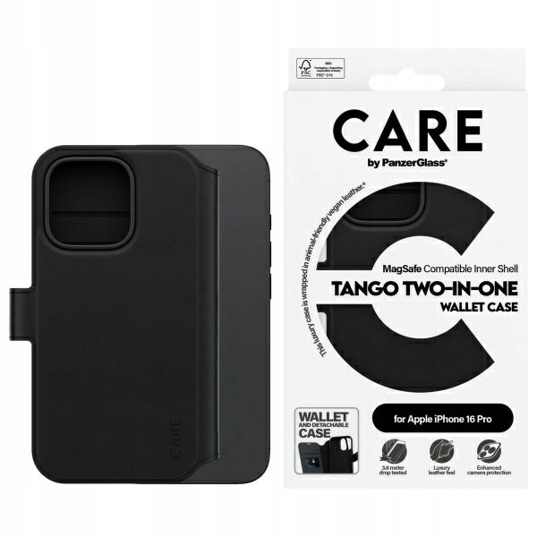 PanzerGlass Tango pouzdro Peněženkové kryt obal pro iPhone 16 Pro