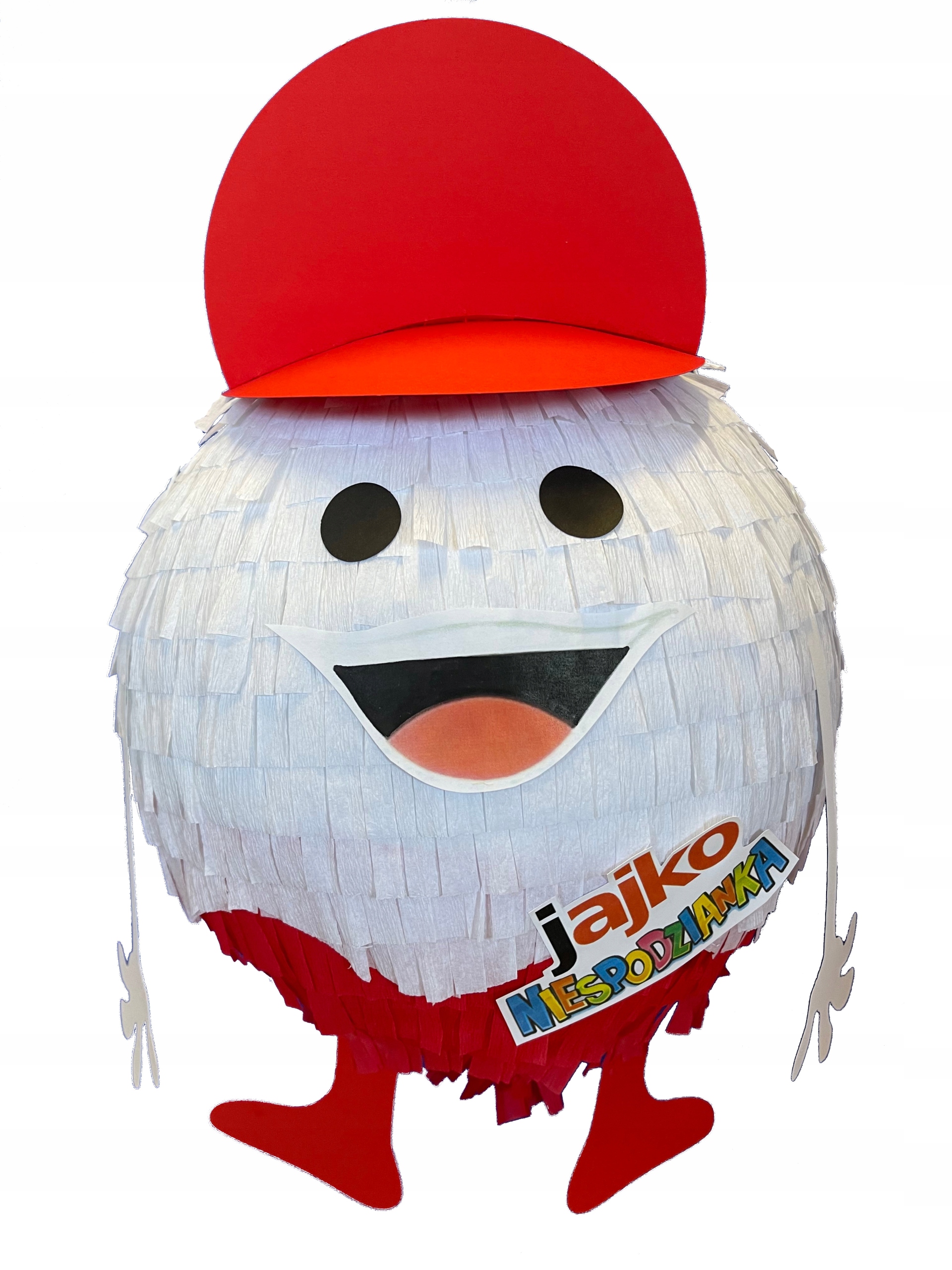 PINIATA jajko cukierek niespodzianka dodatki Wysokość produktu 31 cm