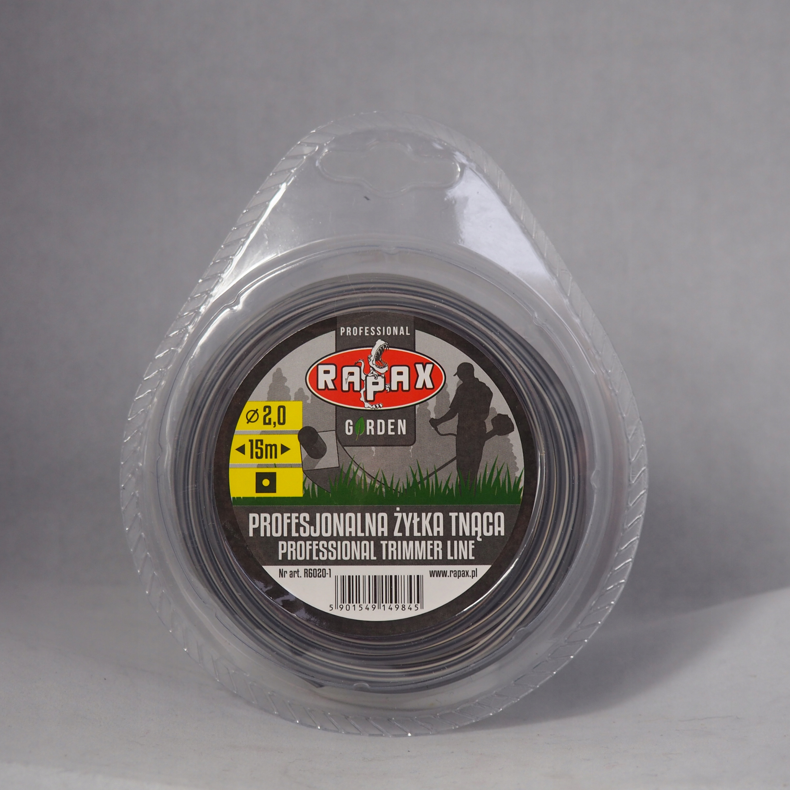 

Żyłka Tnąca Dual Line Rapax 2,0MM X 15M Kwadrat