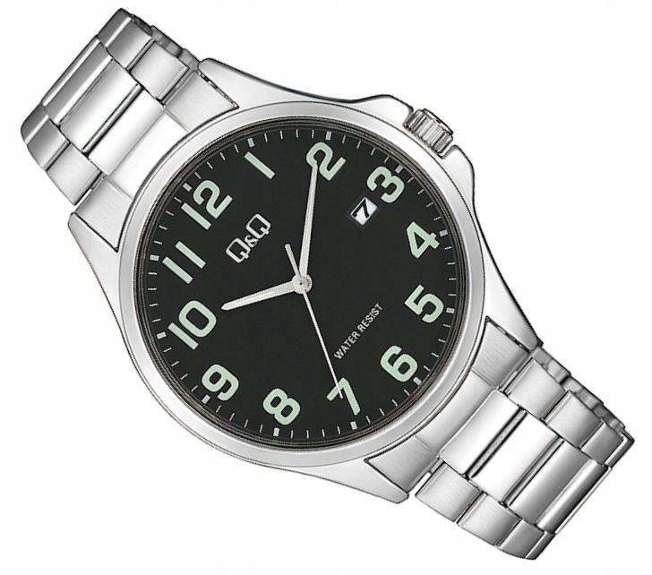 Klasický Pánské Hodinky S Datumovkou Qq A480-205