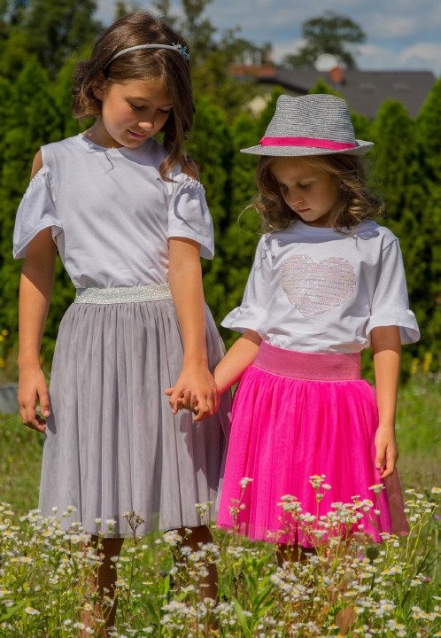 MK GOLIŃSCY Świąteczna Spódniczka dziewczęca tiulowa TUTU R.158 Rozmiar 158