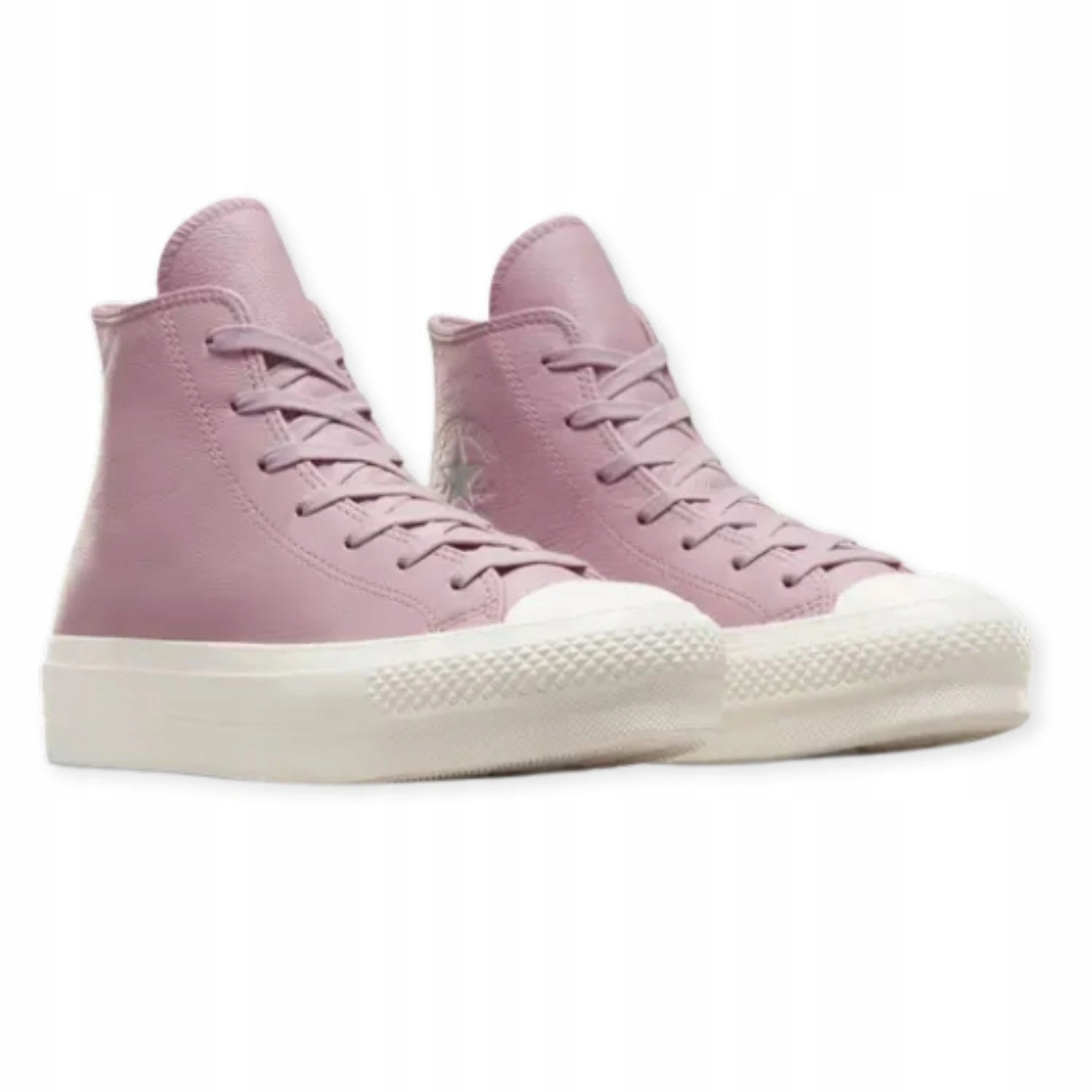 Unisexové tenisky Converse All Star kožené, fialové, originální, velikost vel.