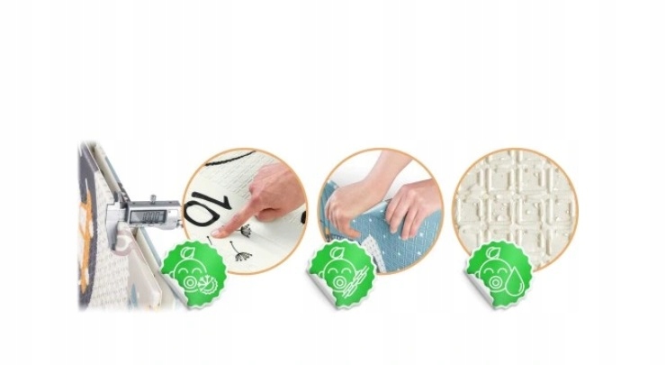 MATA PIANKOWA DLA NIEMOWLĄT NUKIDO MATA PIANKOWA Marka Nukido