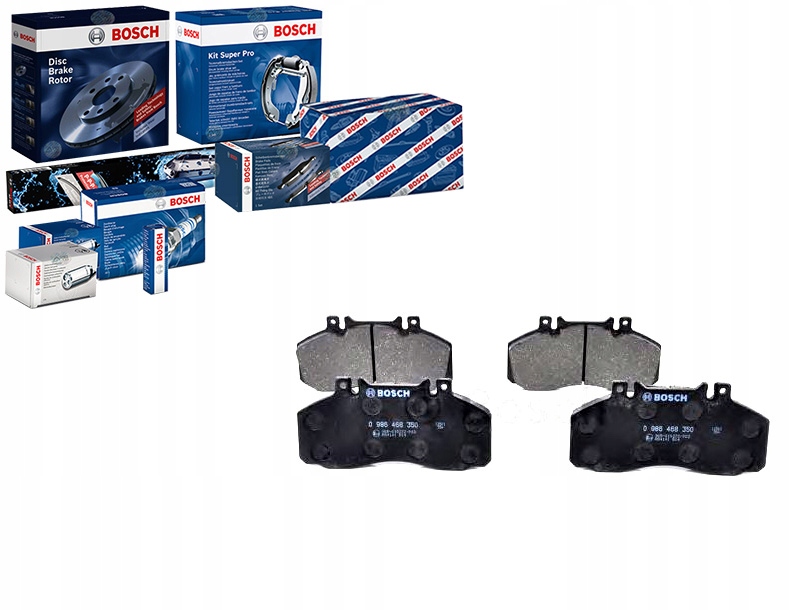 Brzdové Destičky Mercedes Přední 609-811D Bosch