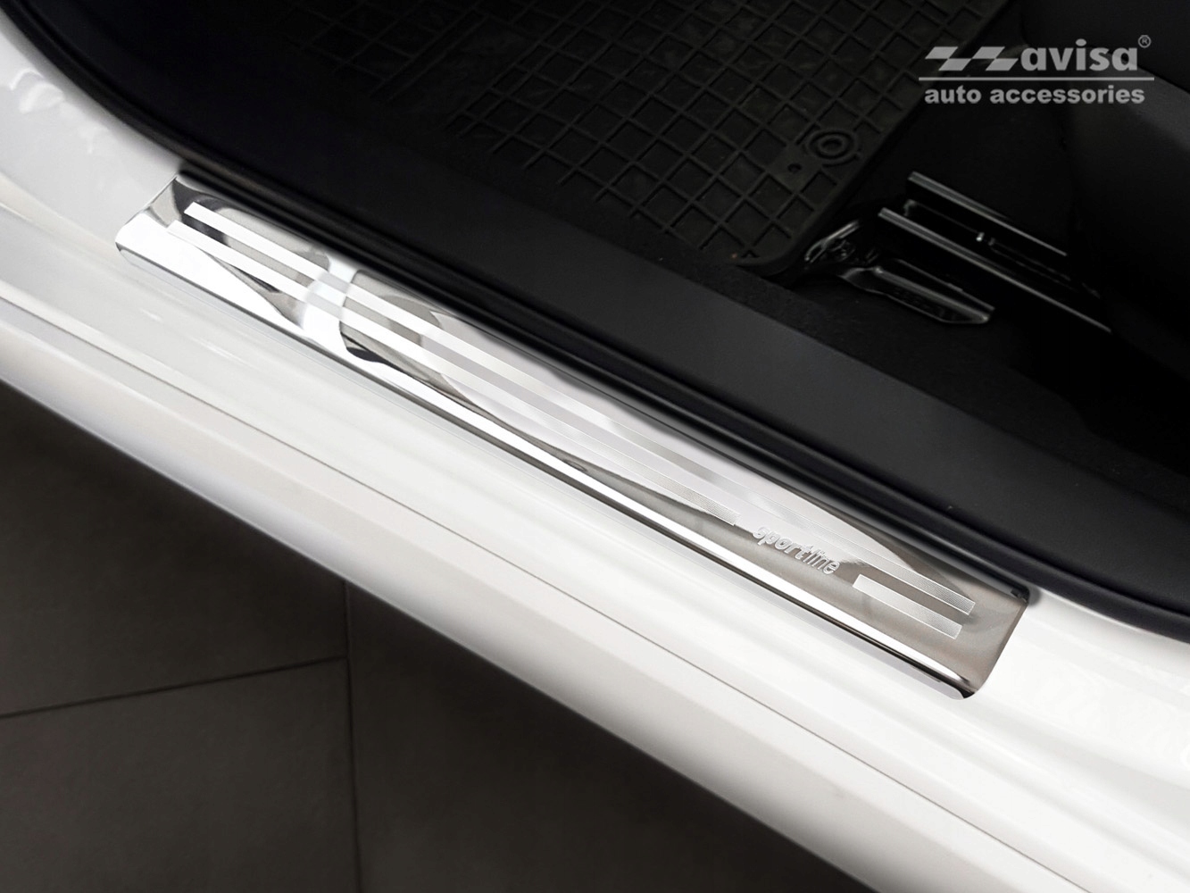 SUBARU IMPREZA V GT NAKŁADKI PROGOWE LISTWY NA PROGI STALOWE EAN (GTIN) 5901250202013