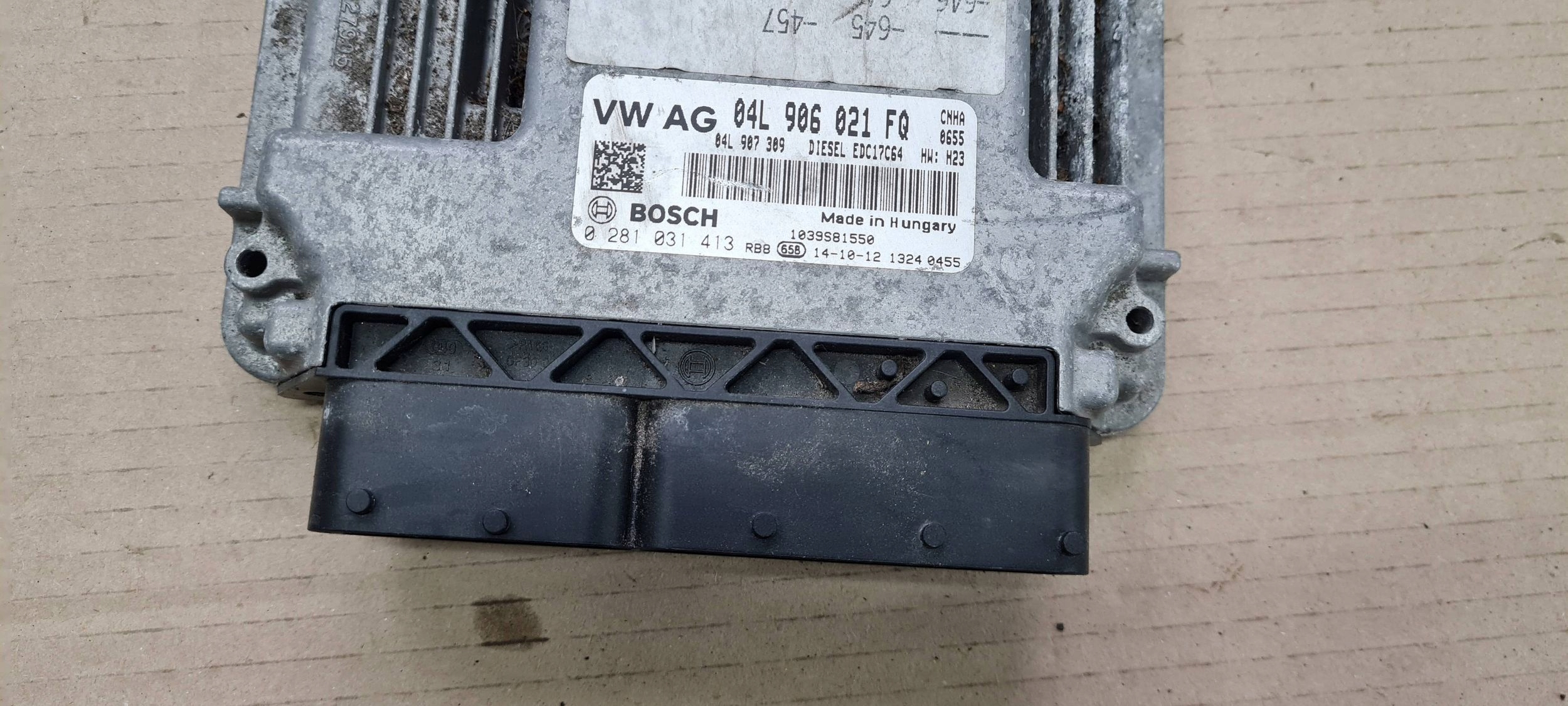 A6 C7 4G LIFT computer control unit of the engine 2.0 TDI 04L906021FQ
