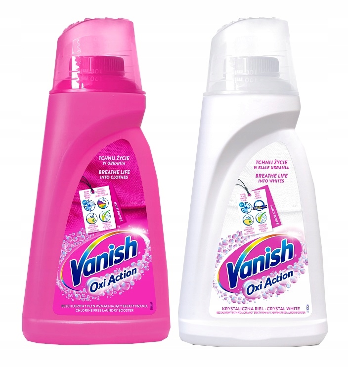 

Vanish Oxi Odplamiacz w żelu biel kolor 2L