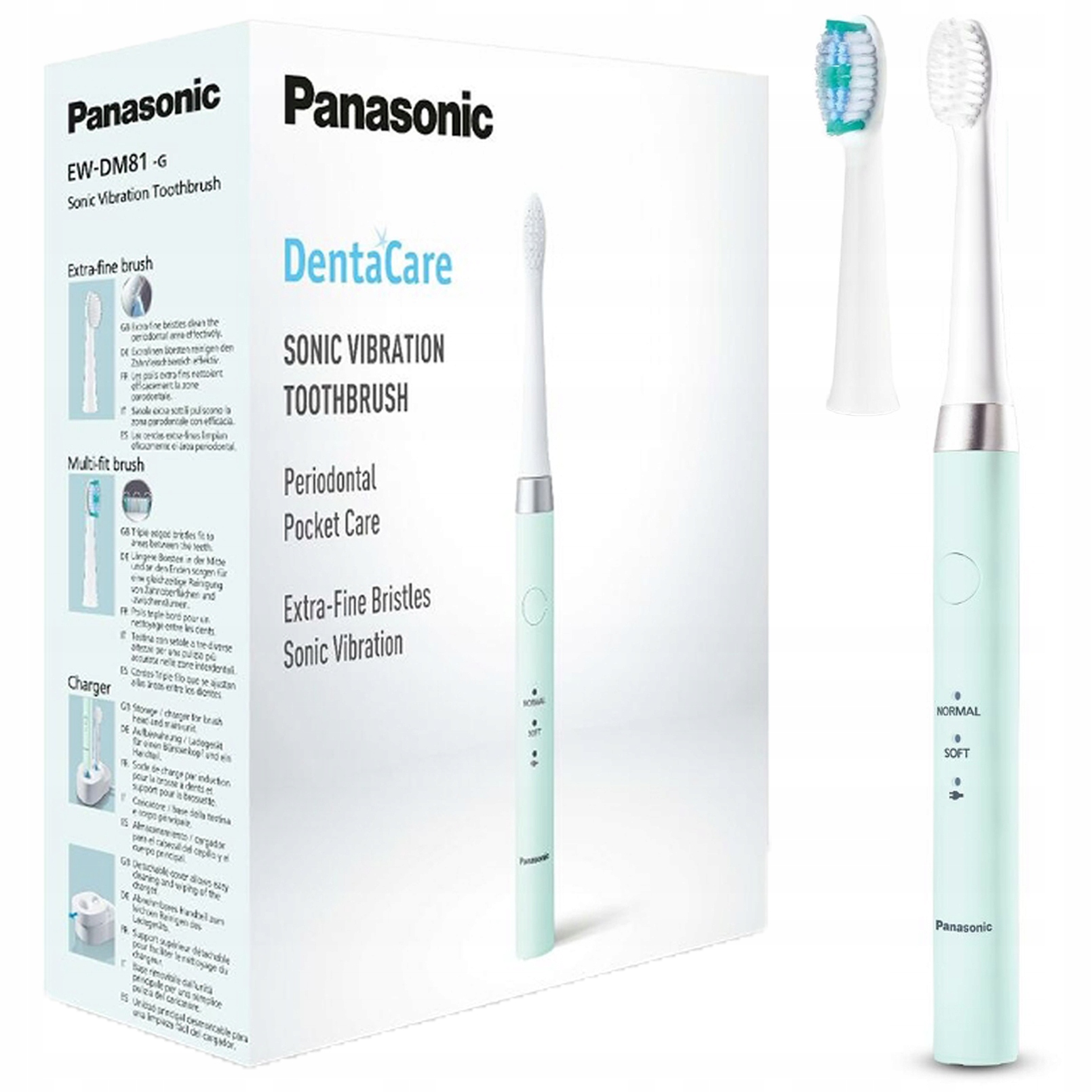 Szczoteczka Soniczna do Zębów Panasonic EW-DM81-G503 Zielona Soldina