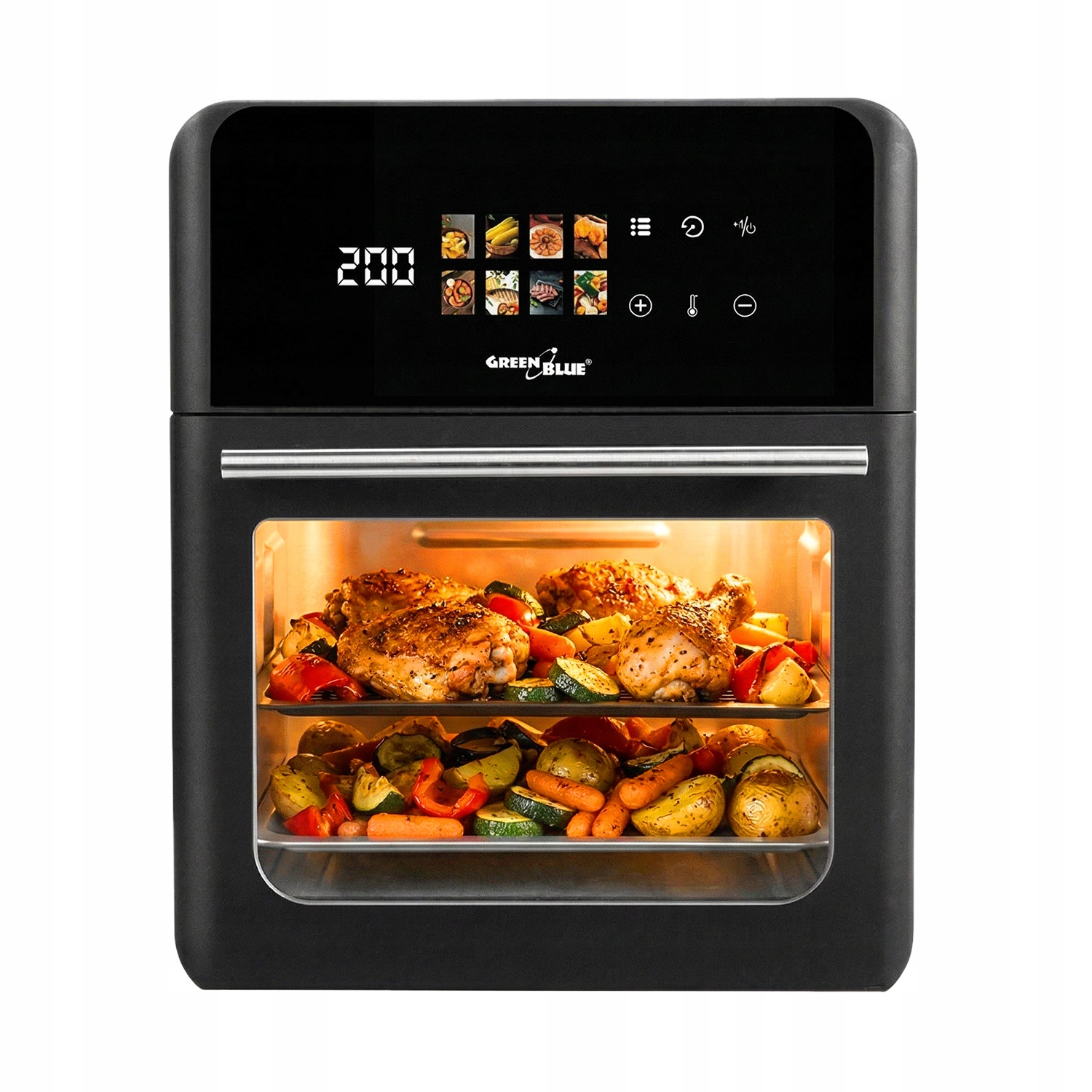 Air Fryer Beztuková fritéza XL silná 1800W Veľká 10L 8 programov