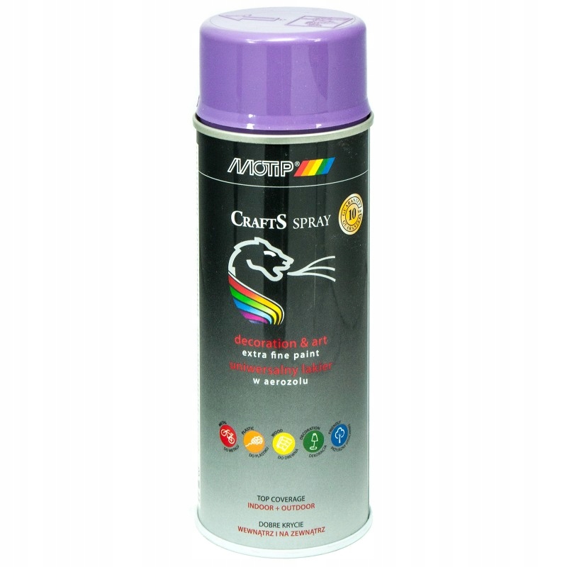 Lakier akrylowy Motip Fioletowy RAL4005 400ml