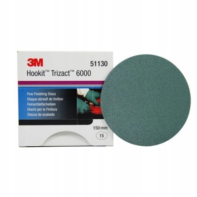 

3M 51130 Trizact Krążek ścierny 150mm P6000