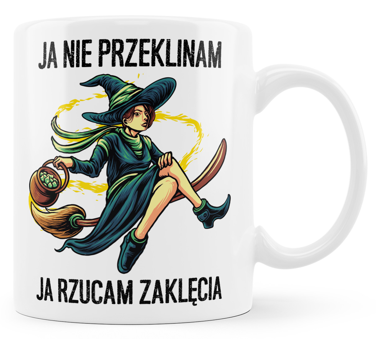

Kubek ja nie przeklinam, ja rzucam zaklęcia
