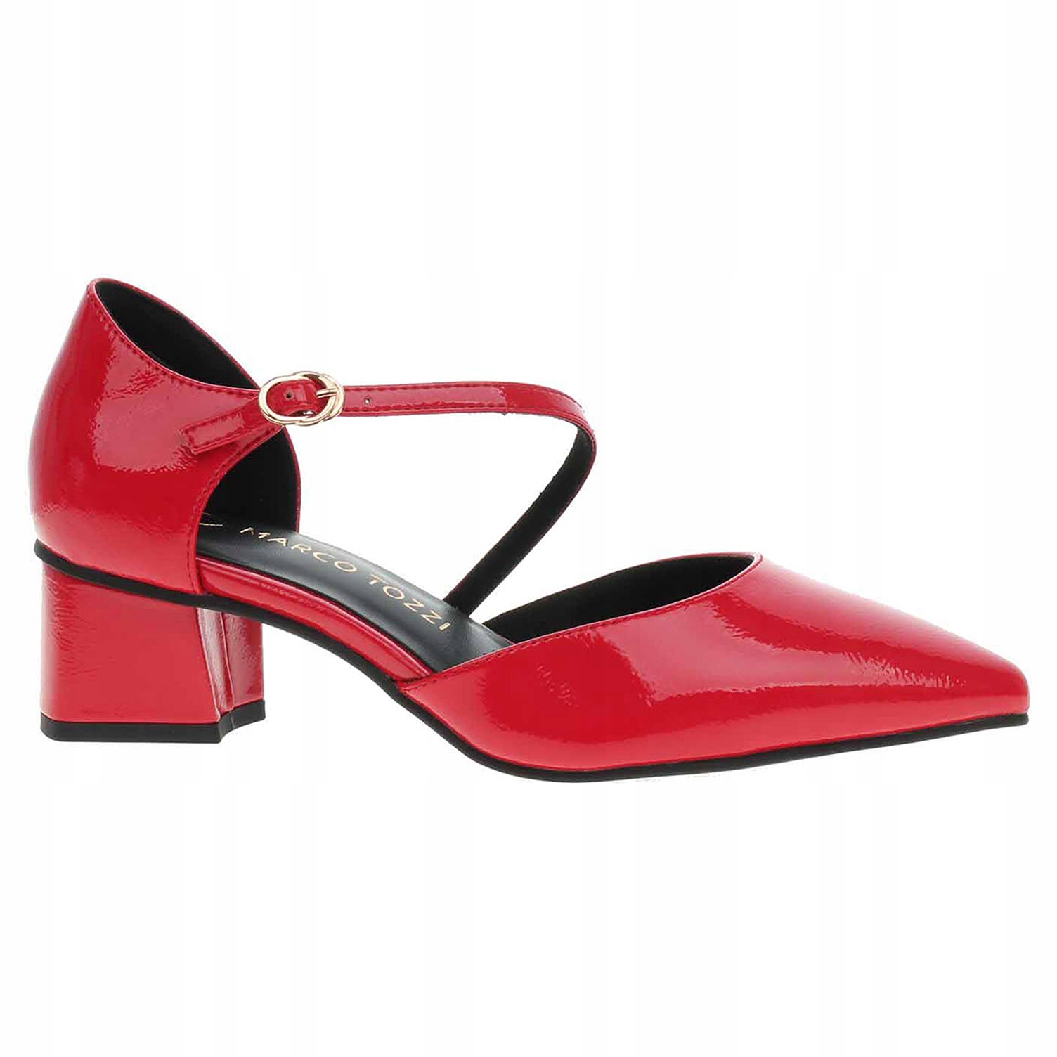 Dámské lodičky Marco Tozzi 2-24406-46 red patent 37