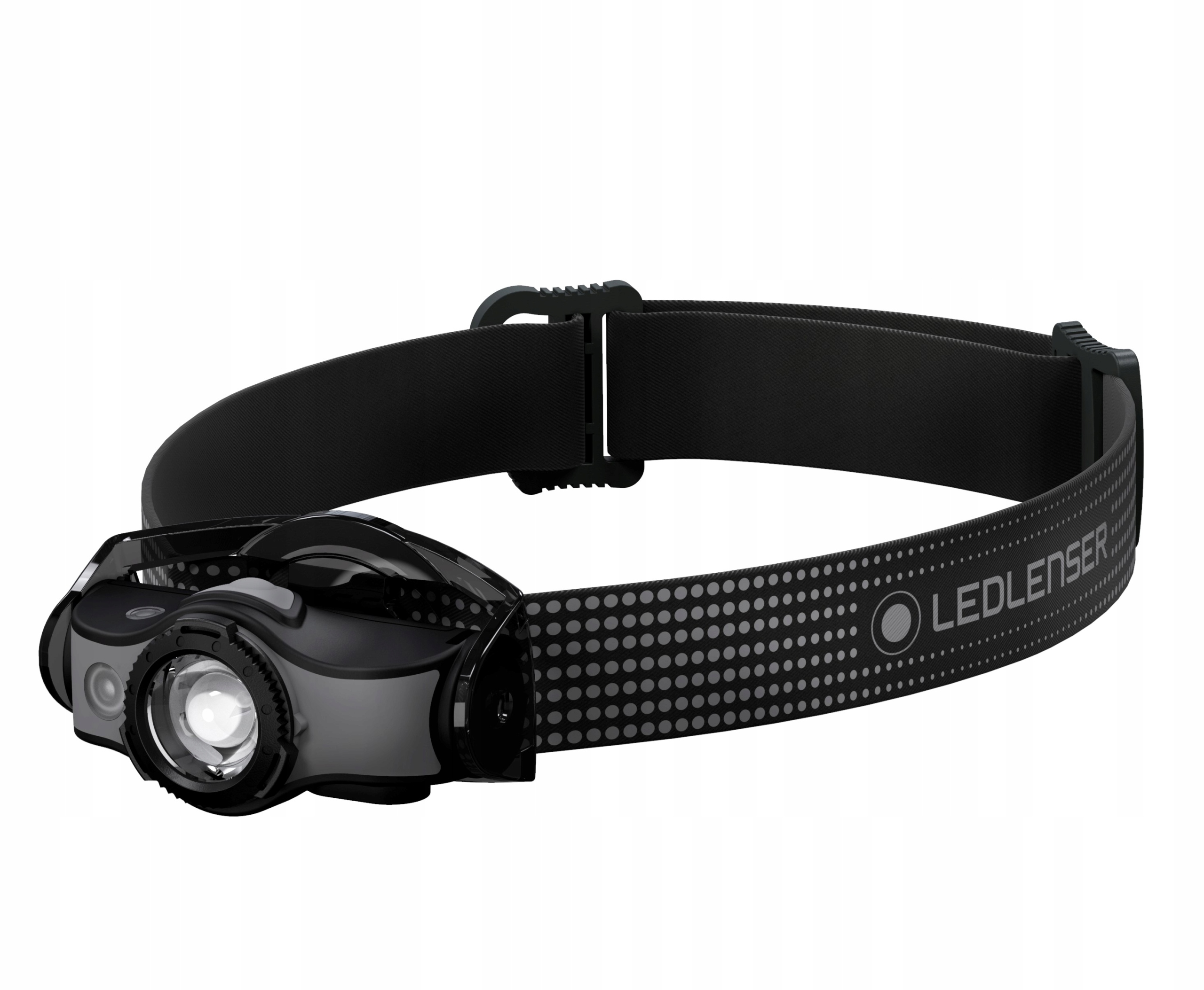 Latarka taktyczna czołowa czołówka akumulatorowa Ledlenser MH5 Grey 400 lm