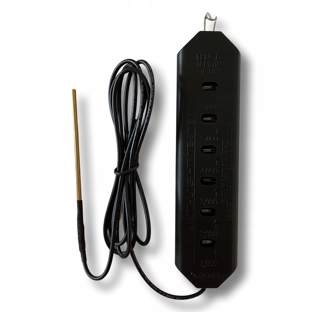 TESTER NAPIĘCIA PASTUCHA ELEKTRYCZNEGO WSKAŹNIK KONTROLER MIERNIK 6 KV