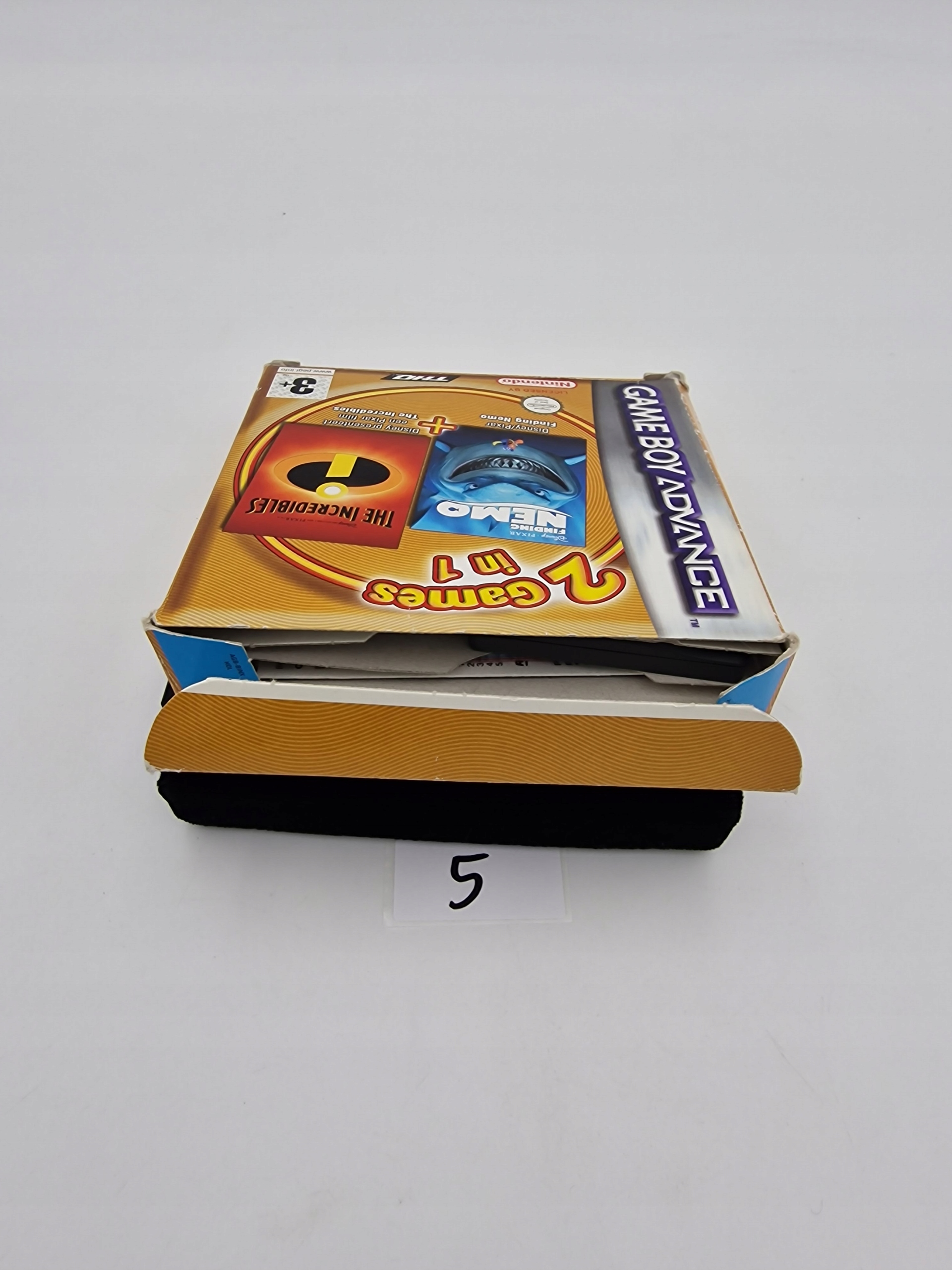 GAME BOY ADVANCE 2 GAMES IN 1 ORYGINAŁ Tytuł Finding Nemo + The Continuing Adventures GBA