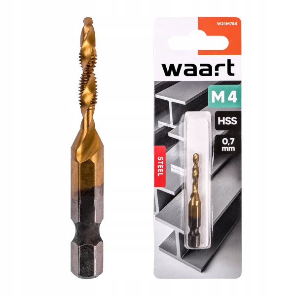 

Wiertło Gwintujące Hss M4 Gwintowniki Hex