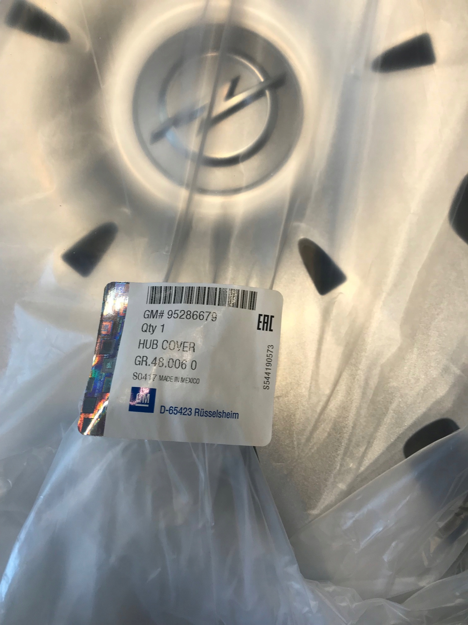 Kołpak OEM OPEL 16 95286679 MOKKA - nowe Emblemat marki Opel