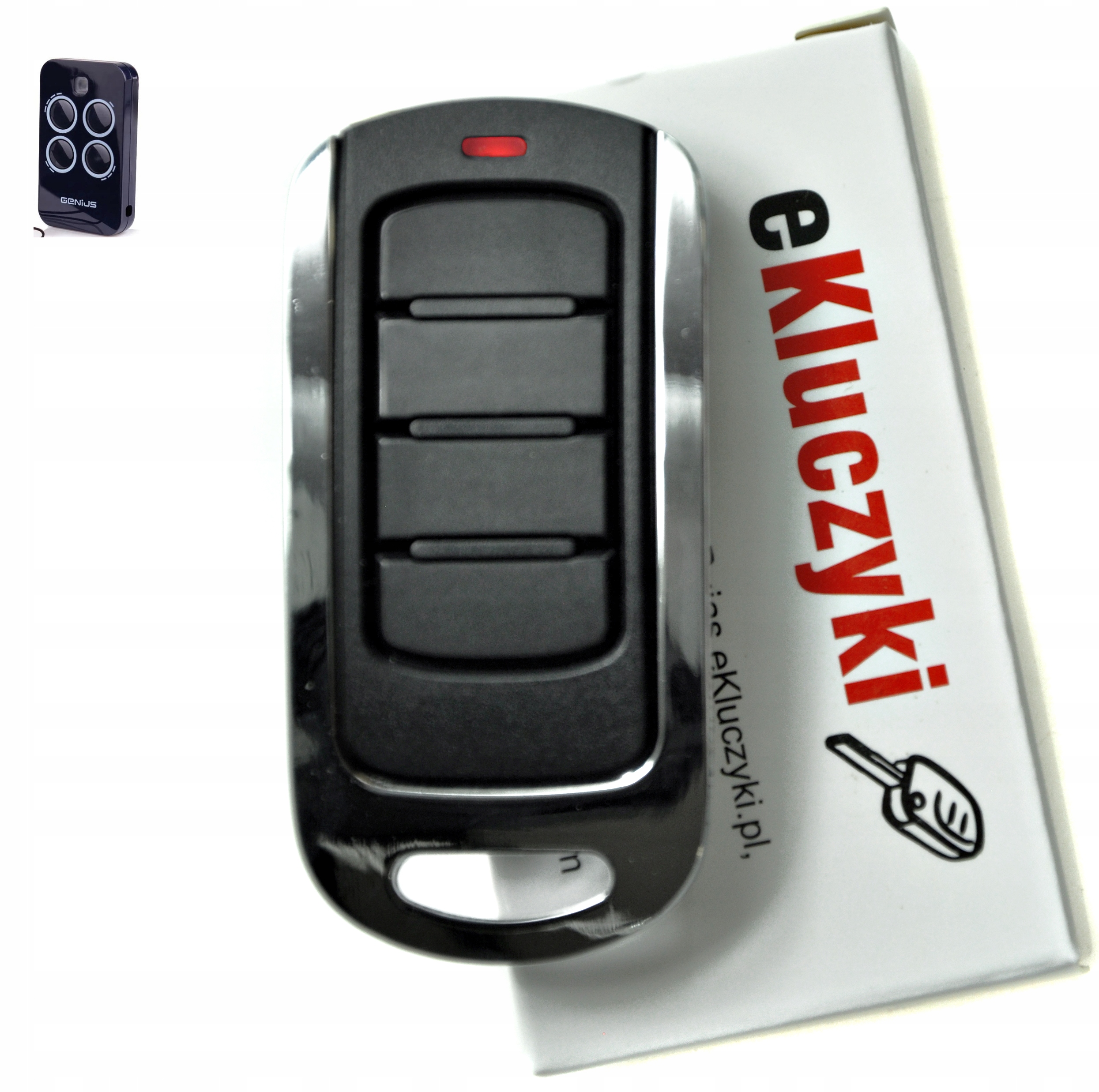 Pilot kluczyk zamiennik do Genius Echo TX4 RC 433 MHz
