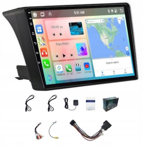 Android Rádio S Navigací Peugeot Boxer 2006-2015 Gps Carplay 6GB Ram 128GB Paměť