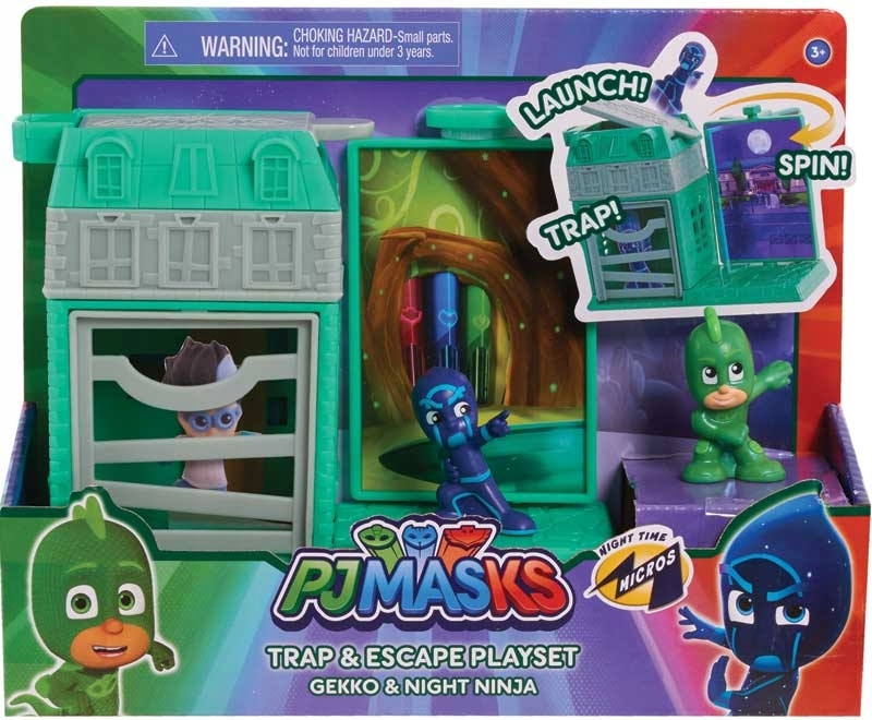 Zestaw Pidżamersi Pułapka Figurka Gekson i Nocny N