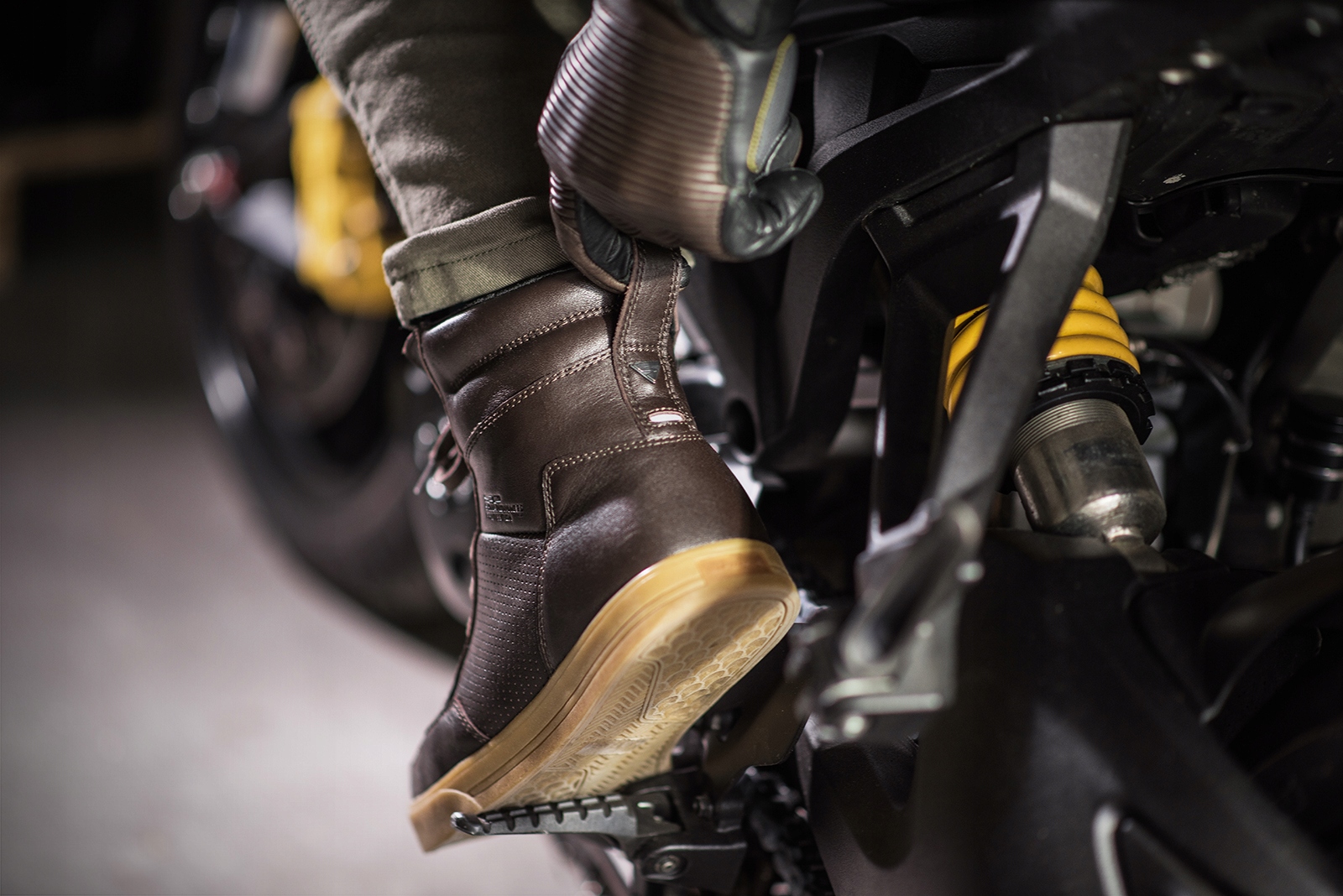 Buty trampki skórzane SHIMA BLAKE BROWN GRATISY Rozmiar 48