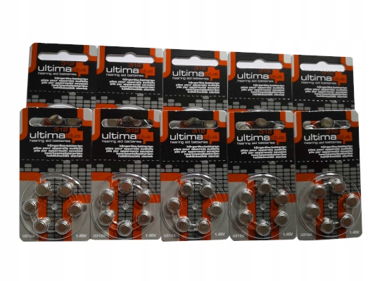 

Baterie Ultima Plus 312 Do Aparatów Słuchowych 60